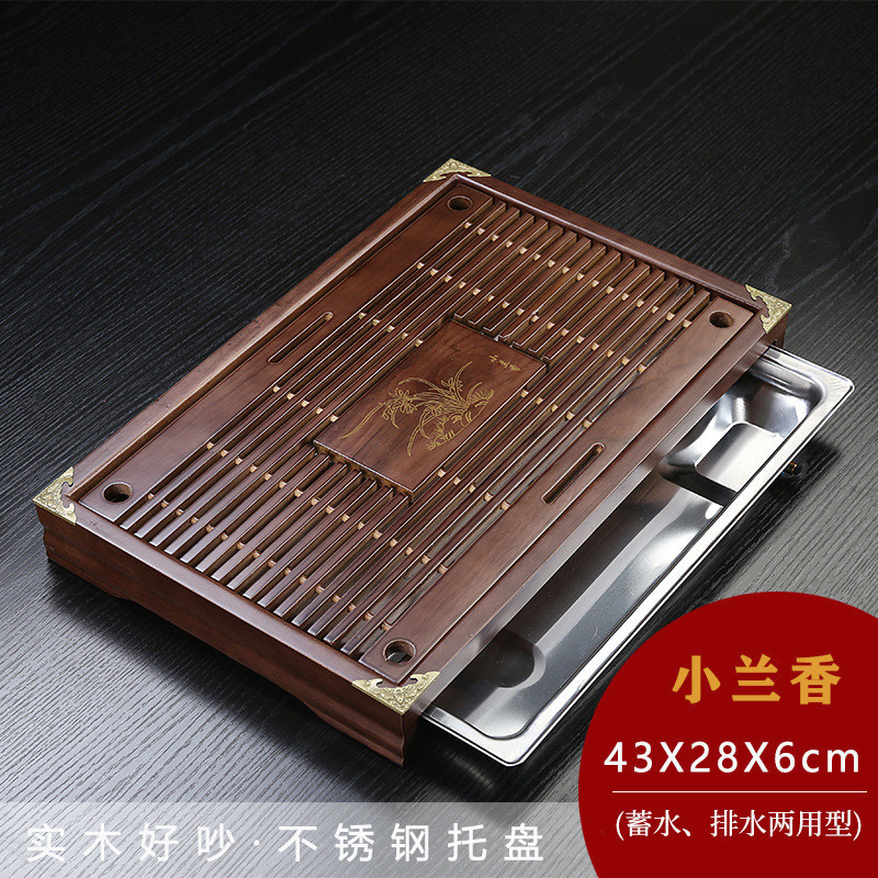 $$Xiaolanxiang [오크색] (스테인리스 섀시) 이중 목적의 물 저장/배수$$