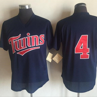 Retro Version of Baseball Jersey Minnesota Twins Jersey Embroidered Baseball Jersey