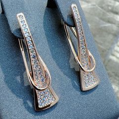 Gulkinaアマゾン速売通デザイン感シンプル耳飾りジルコンイヤリング