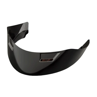 Z8 Large Tail Wing Dəbilqə (Kaska) aksesuarları - bright-black-free-3m-glue-and-adhesion-promoter