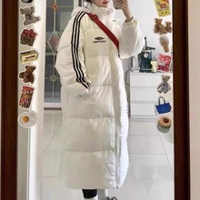 棉服女2025新款洋气显瘦不臃肿冬季棉袄潮ins中长款遮屁棉衣