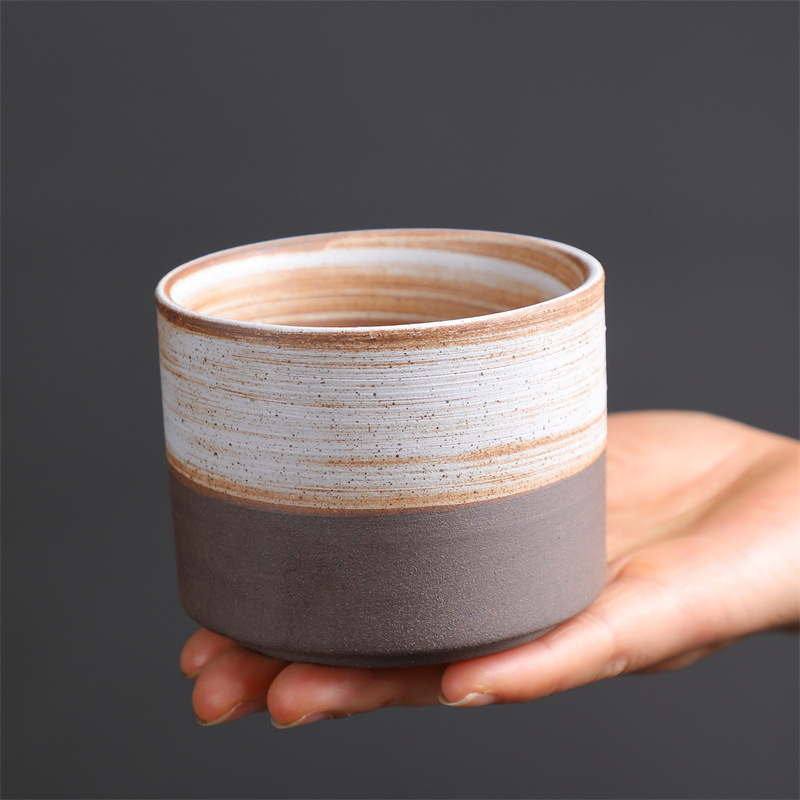 Vintage Minimalist Style Espresso Creative Ceramic Cup, Best-Selling Top Quality Mug, Afternoon Tea Cup_voghion.com