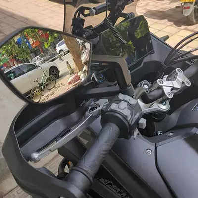 Aluminum Alloy Large Mirror Motorcycle – Motorcycle rearview mirror
