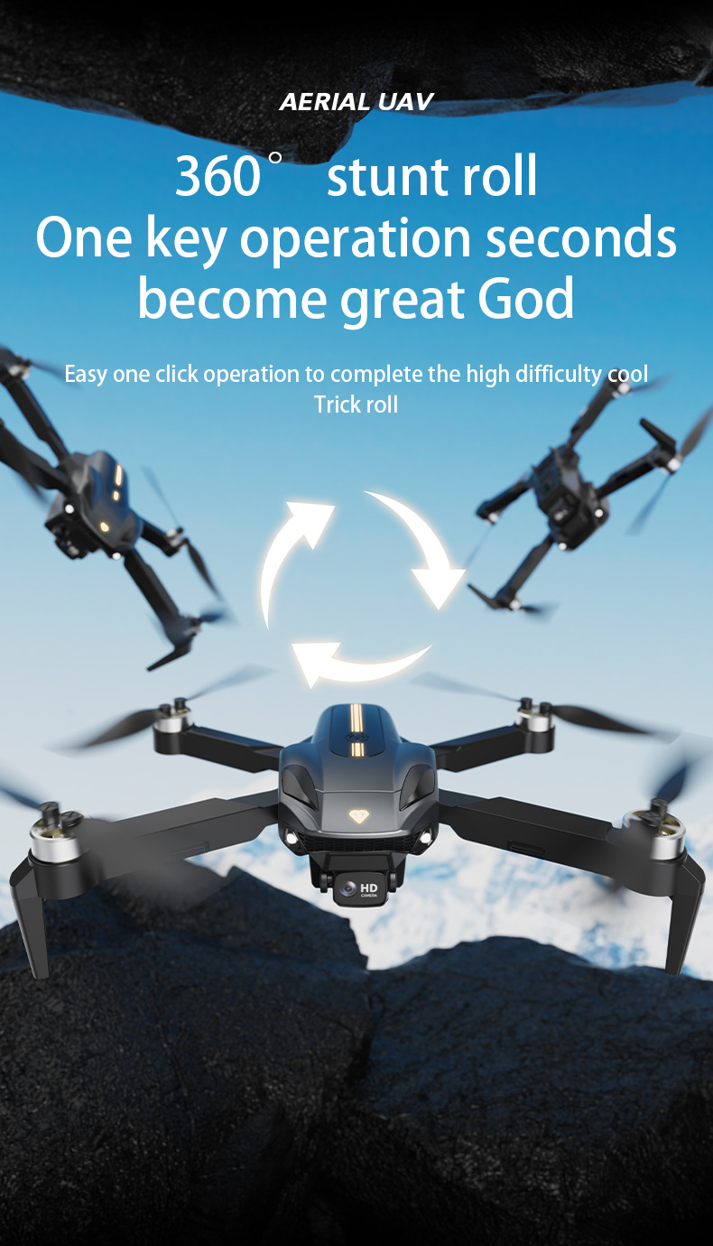 Brushless Drone With 8k Camera Long Endurance Rc Quadcopter Toy_voghion.com