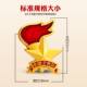Young Pioneers Team Emblem Primary School Students General 2023 New Chinese Young Pioneers Standard Badge Badge Magnet