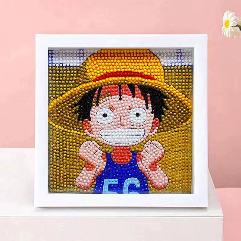 DIY-набор для алмазной мозаики 17×17 см, пластиковая рама, дизайн щенок, полный набор инструментов для кладки