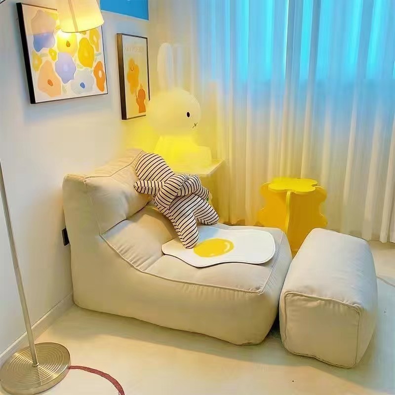 Lazy Sofa Bean Bag Bedroom Small Single-Person Tatami Cushion for Lying and Sleeping Balcony Internet-Fever Small Sofa