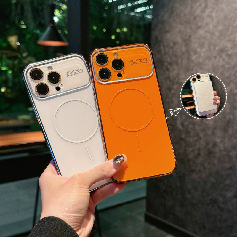 Todo incluido lente para iPhone17 teléfono móvil Apple 16 PROMAX segundo ventana más grande magnet 15 cubierta