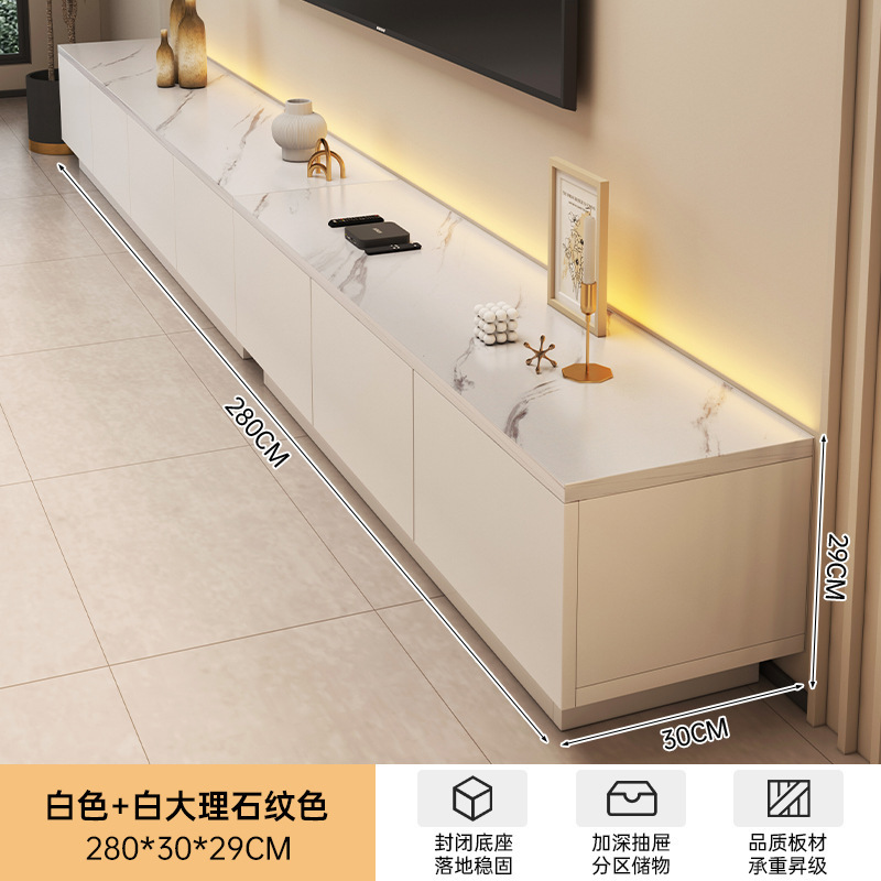 电视柜客厅家用小户型2025新款落地收纳储物一体现代简约电视机柜|undefined