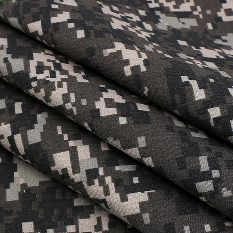 65% poliéster 35% algodón TC impresión de camuflaje ropa de trabajo tela impresa de algodón uniforme
