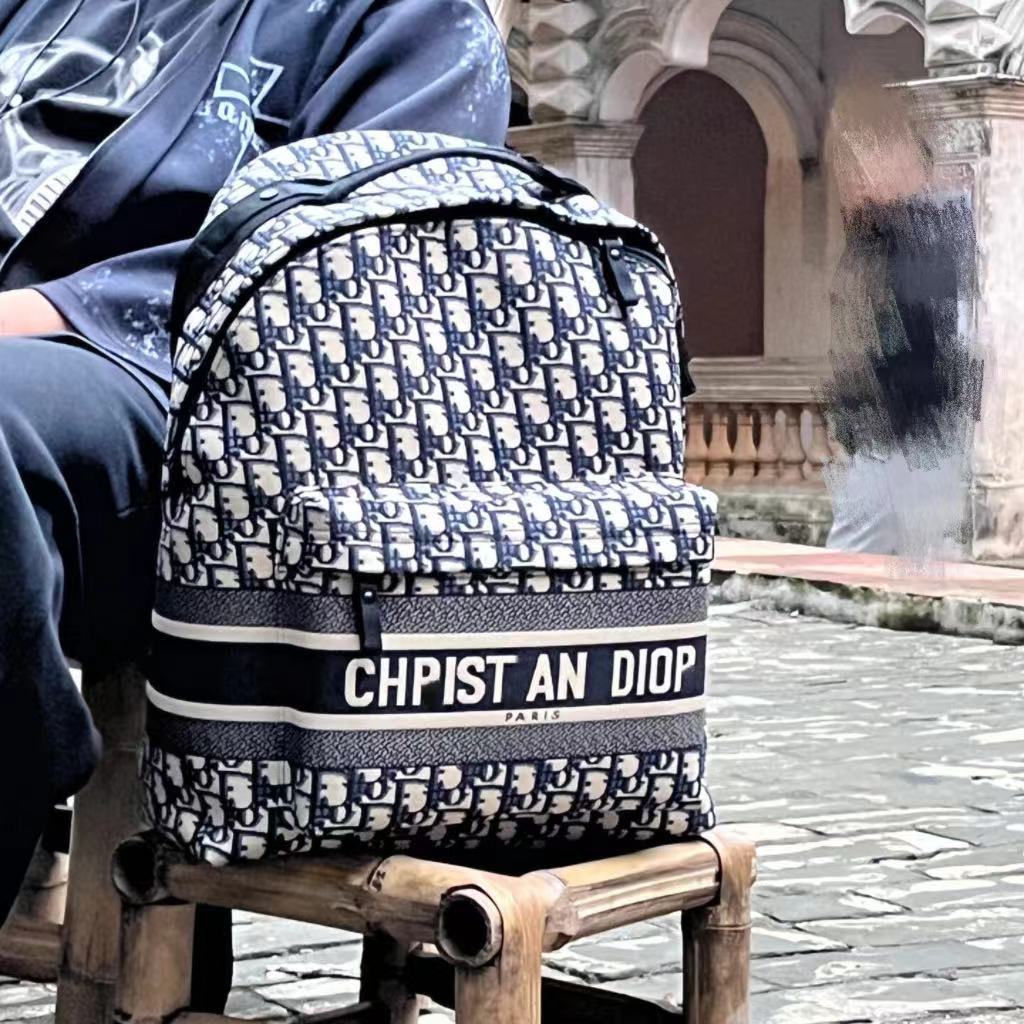 Nueva mochila para hombres y mujeres, bolsa de viaje jacquard de lona, mochila escolar para estudiantes de gran capacidad, mochila, bolso bordado de moda