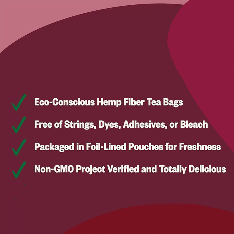 Hibiscus Tea Bags Luo Shen Hua 洛神花 2g x 100 Bags Sugar Free Herbal Flower Tea for Hot Brewing overview