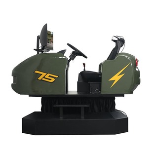 Dynamic freedom 49 inch curved screen car simulator
