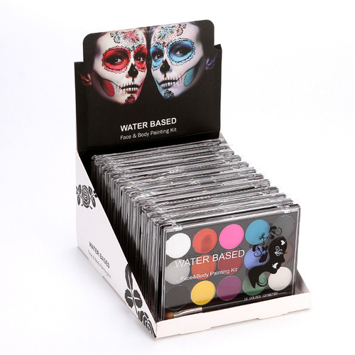 Hot Selling 15 Colors Water-Soluble Pigments Body Painting Cream Halloween Makeup Christmas Face Paint Face Painting
