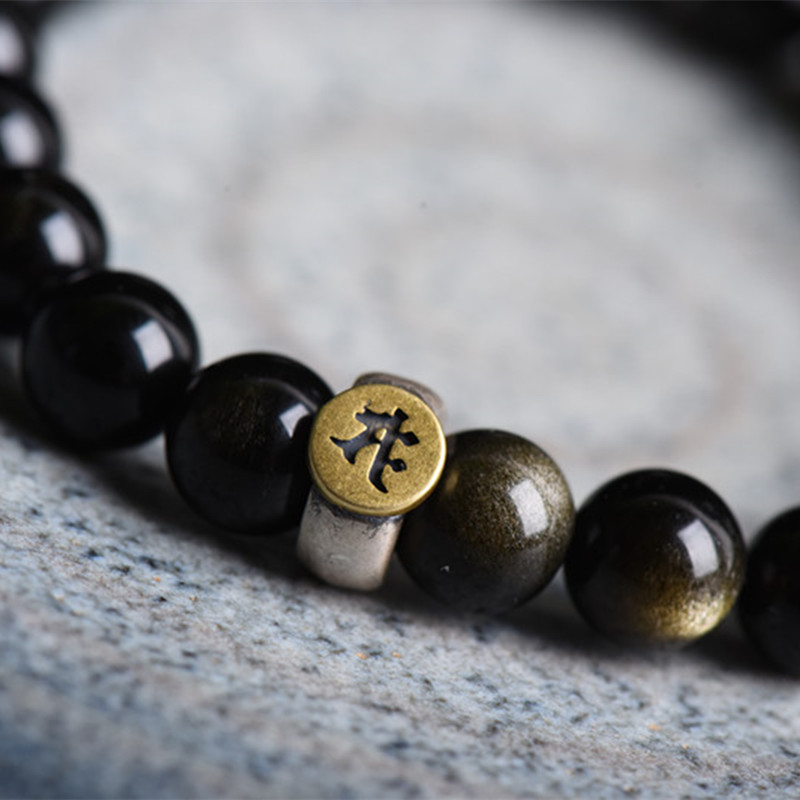 Organic bracelet natural stone