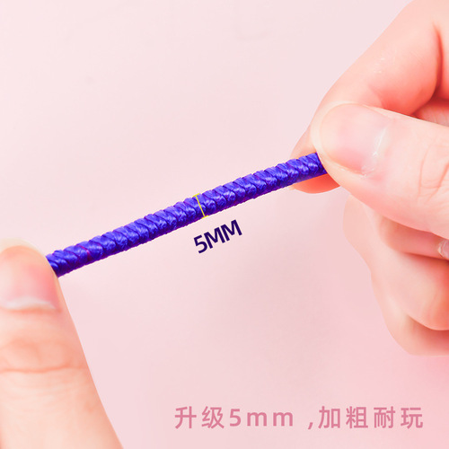 Post-80s nostalgic children's rubber band special rope for primary school students high elasticity and durability old-fashioned rubber band children's toys