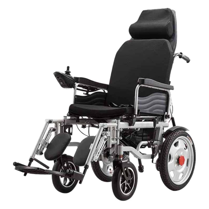 100 mil millones silla de ruedas eléctrica plegable automática larga resistencia batería de litio silla de ruedas portátil para los ancianos discapacitados