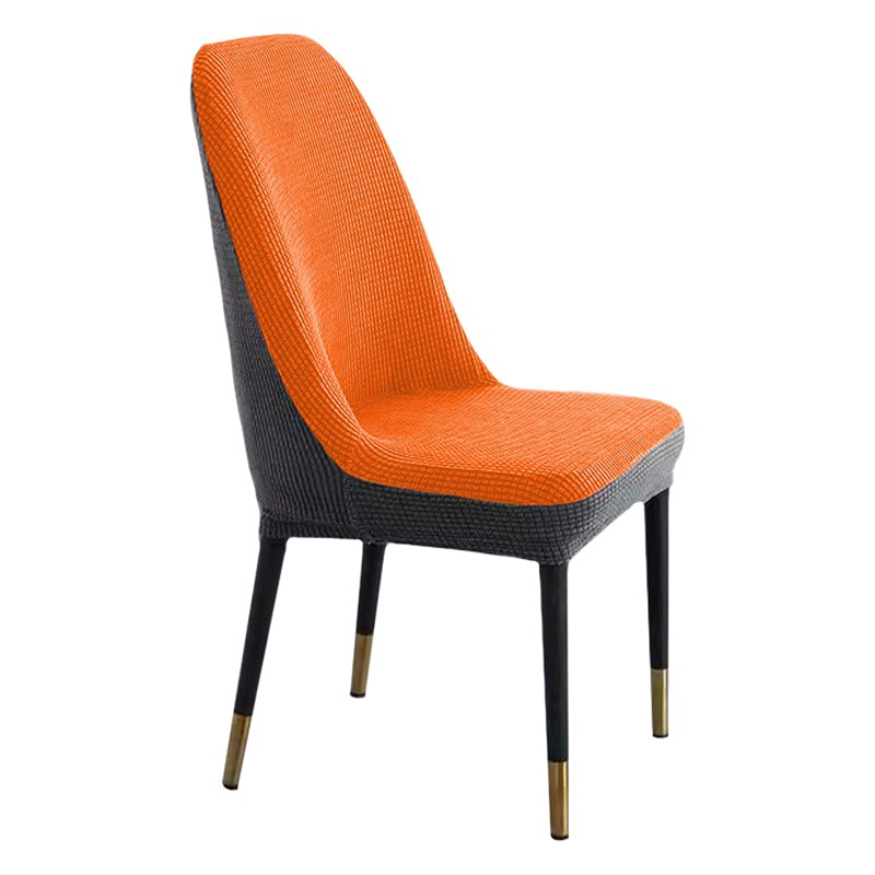 Cubierta de silla simple moderna cubierta de silla de comedor universal cubierta de asiento de hogar cubierta de silla cubierta de palillos elásticos al por mayor