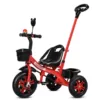 Chinese red high-end color wheel + push handle