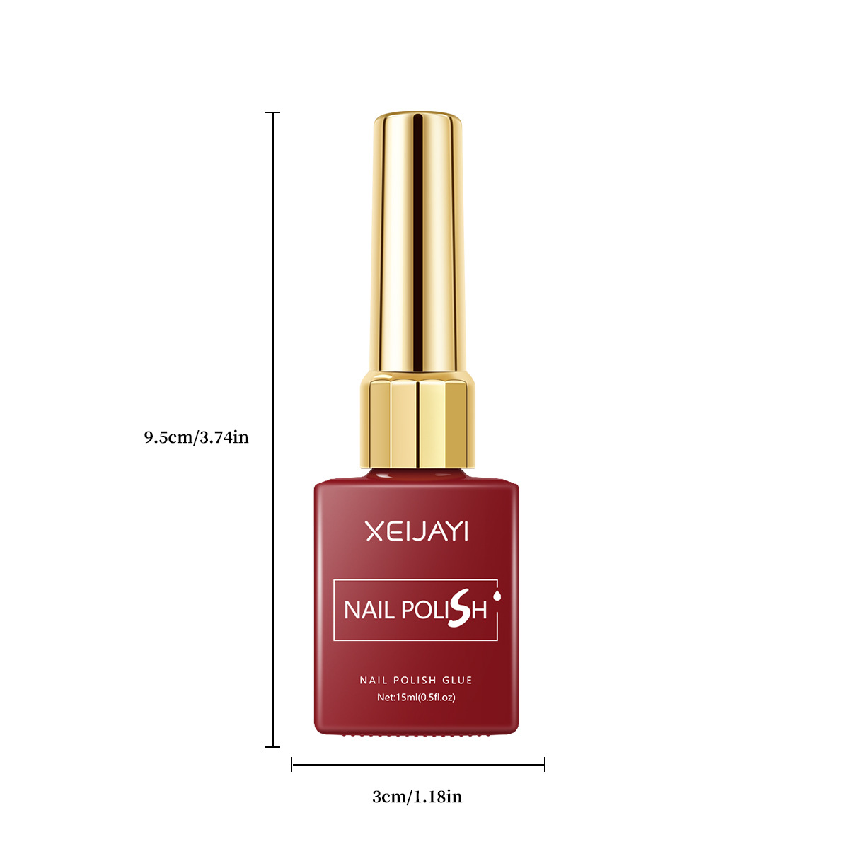 Macaron color pegamento de uñas 2025 nuevo estilo de moda Chellie rojo oliva verde pegamento de uñas