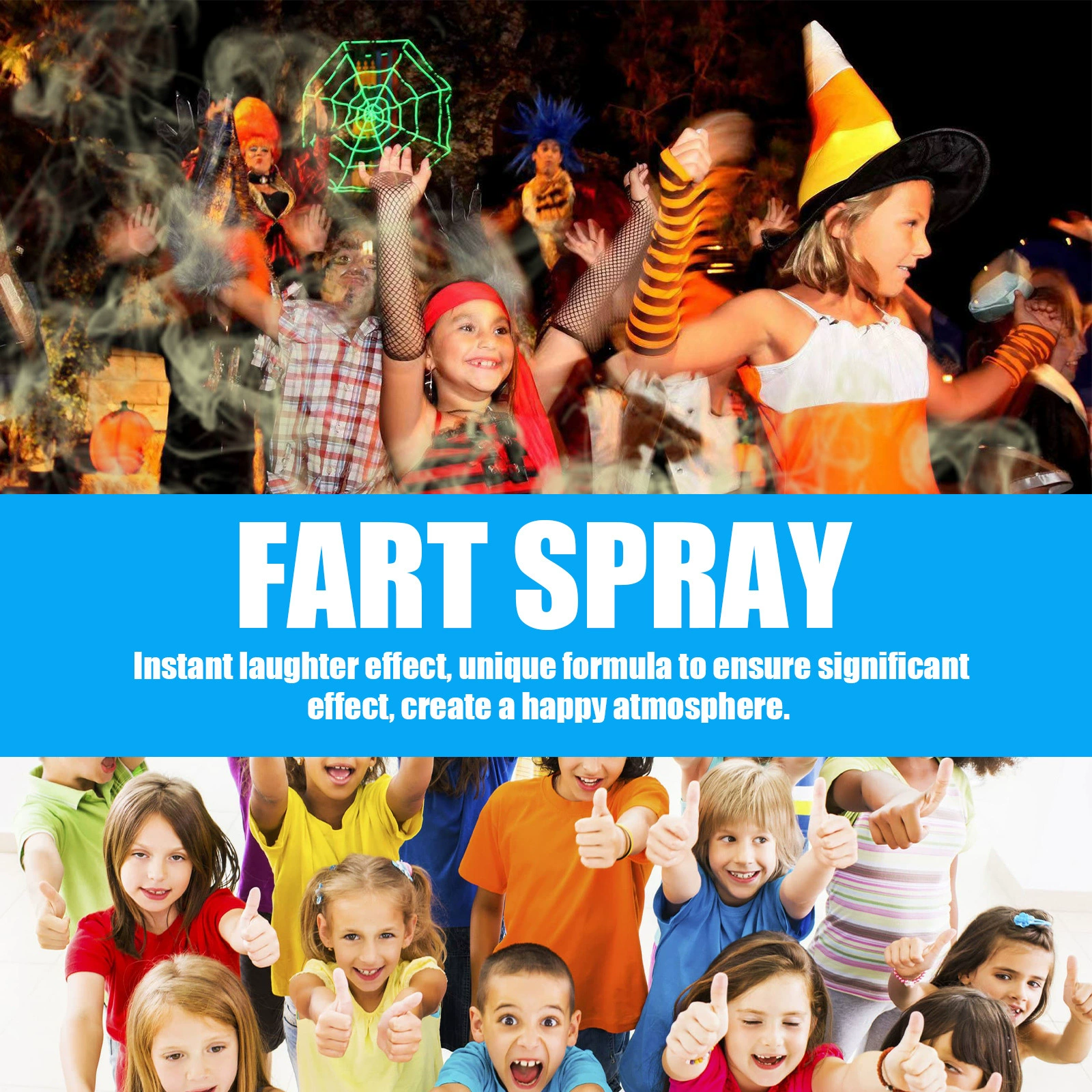 DOWMOO Stinky Fart Spray - Забавный апрельский розыгрыш для длительного запаха кала!