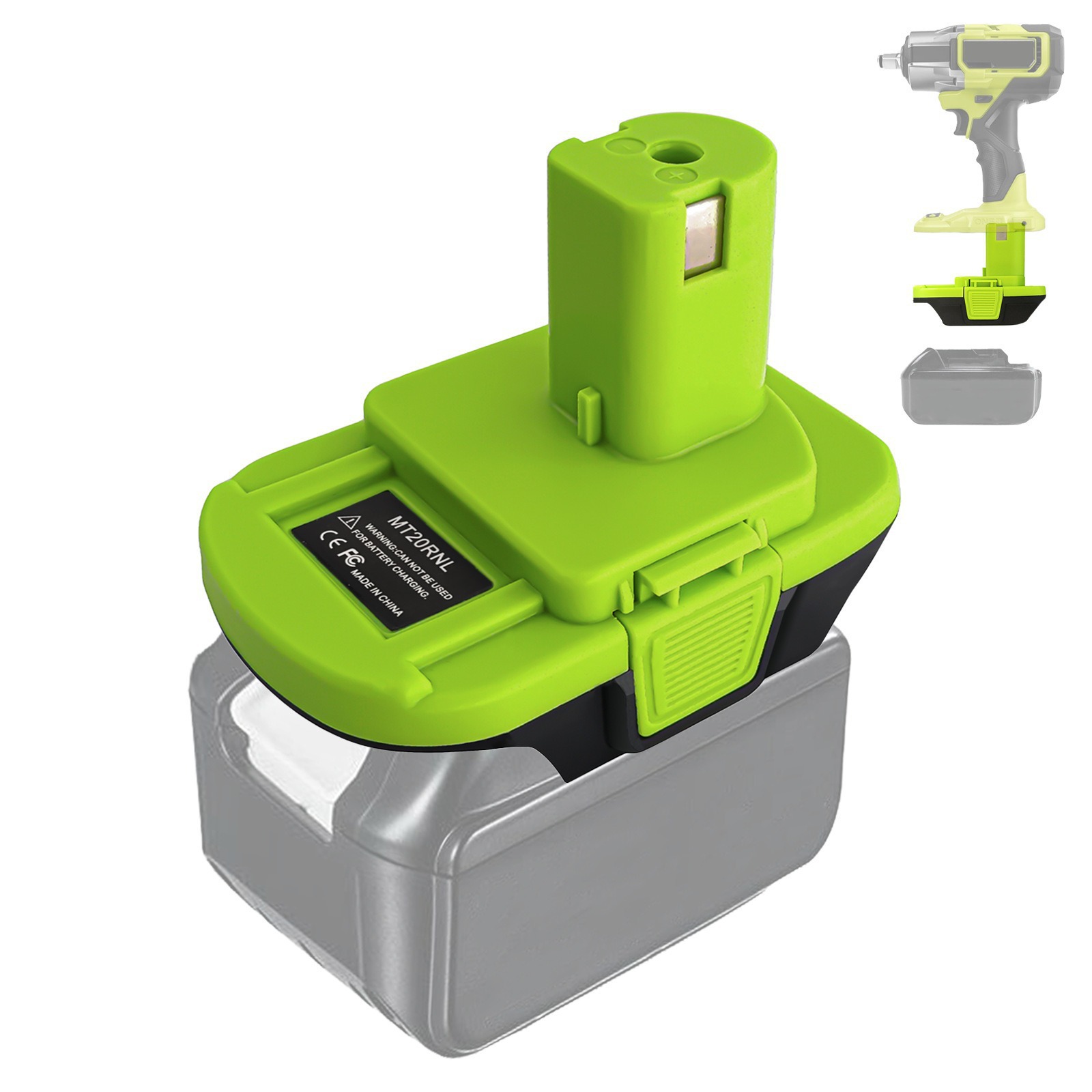 Adaptador de batería de cabello directo del fabricante es compatible con Dewei Mutian MiWatch 100 convertidores de baterías rotativas mutuas image 26