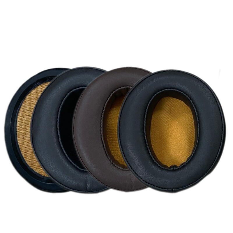 For Sennheiser MOMENTUM 2.0 Big Steamed Bread Second Generation Earphone Cover Sponge Cover Wooden Steamed Bread Earmuff Leather Cover
