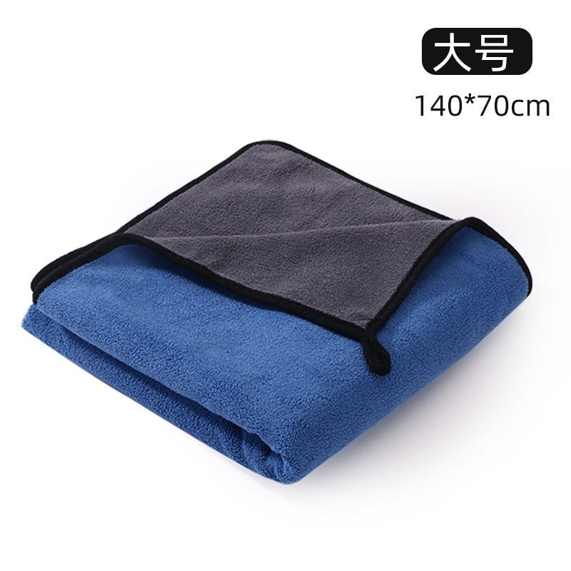 Toalla de limpieza de manos perro gato baño súper absorbente de agua de secado rápido toalla de baño gruesa grande suministros de limpieza para mascotas gato