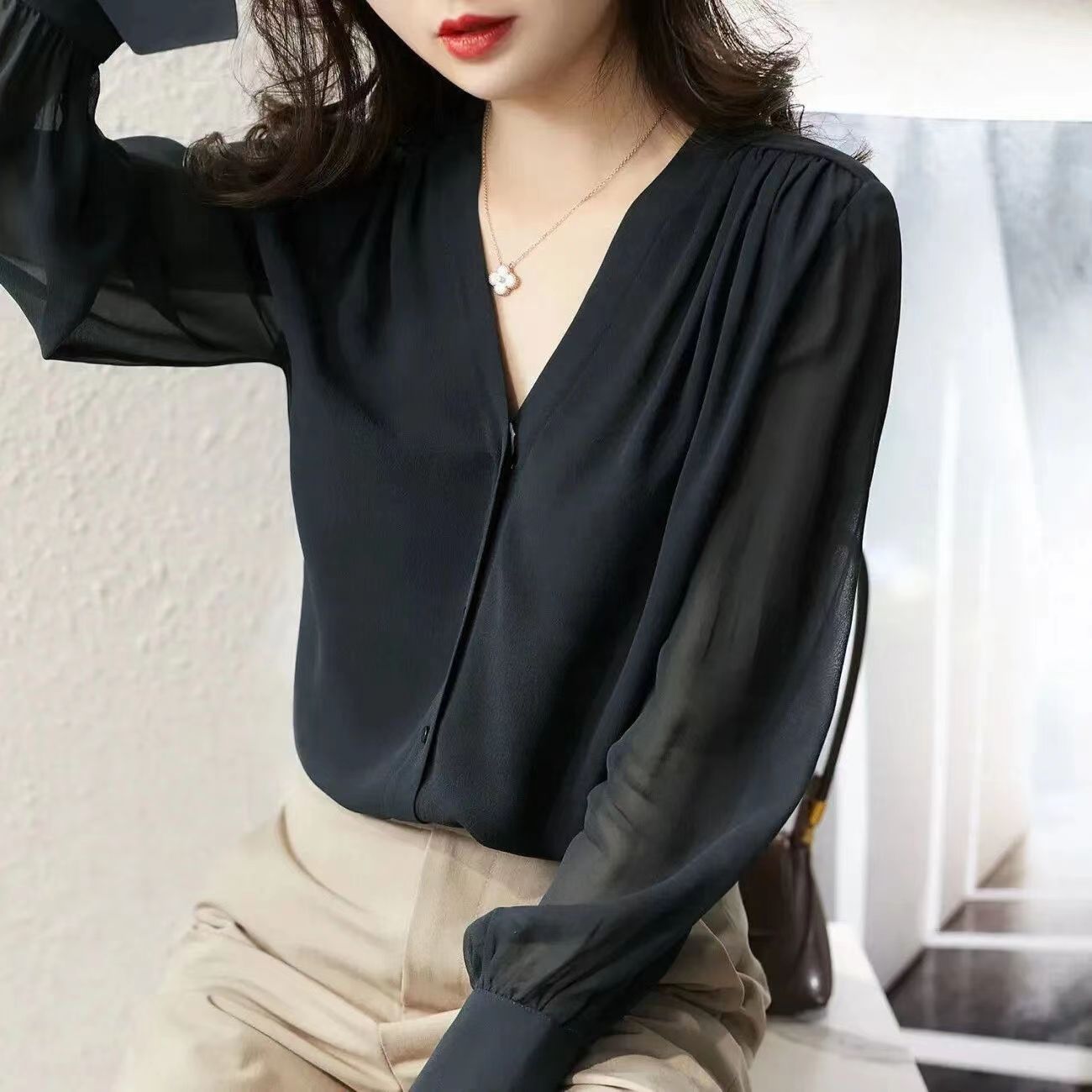 블랙 [하이 퀄리티 원단]