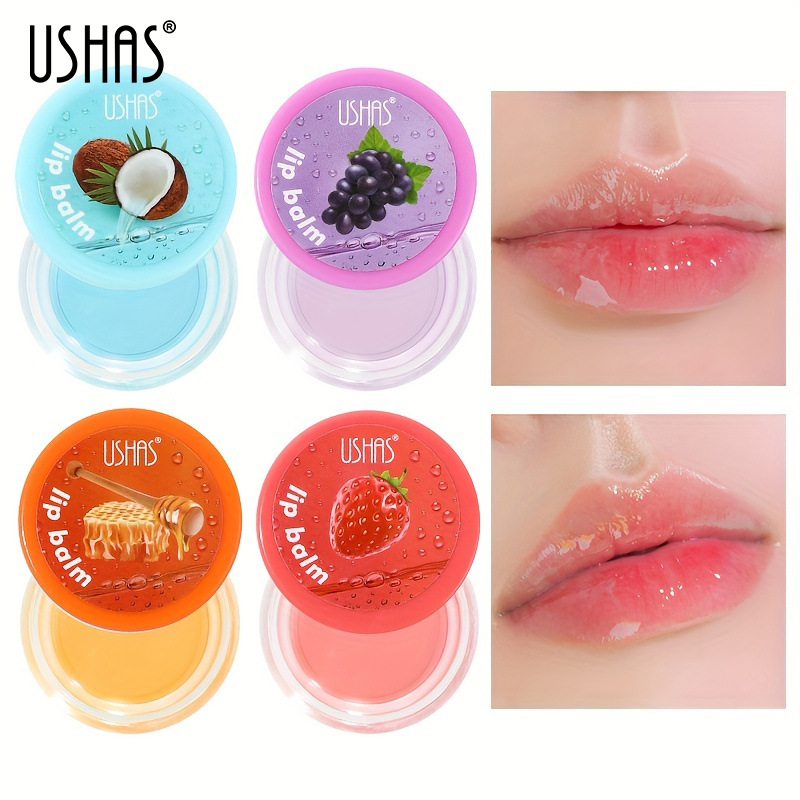 USHAS transfronterizo spot venta caliente lubricante humectante desvanecimiento marcas labiales transfronterizo máscara labial de cuidado labial gel labial 6 colores