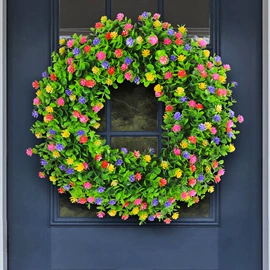 圣诞装饰品;场地布置道具;圣诞花环