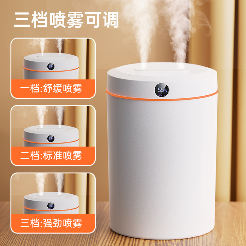 Nuevo humidificador gran volumen de niebla 5L pantalla purificación aire hogar mudo dormitorio aire acondicionado habitación aromaterapia pulverizador