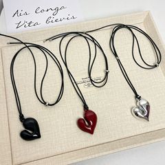 韓国フィーバーブロガー同じ愛のペンダントネックレスロングセーターチェーンレディースアクセサリー鎖骨チェーンネックレスジュエリー