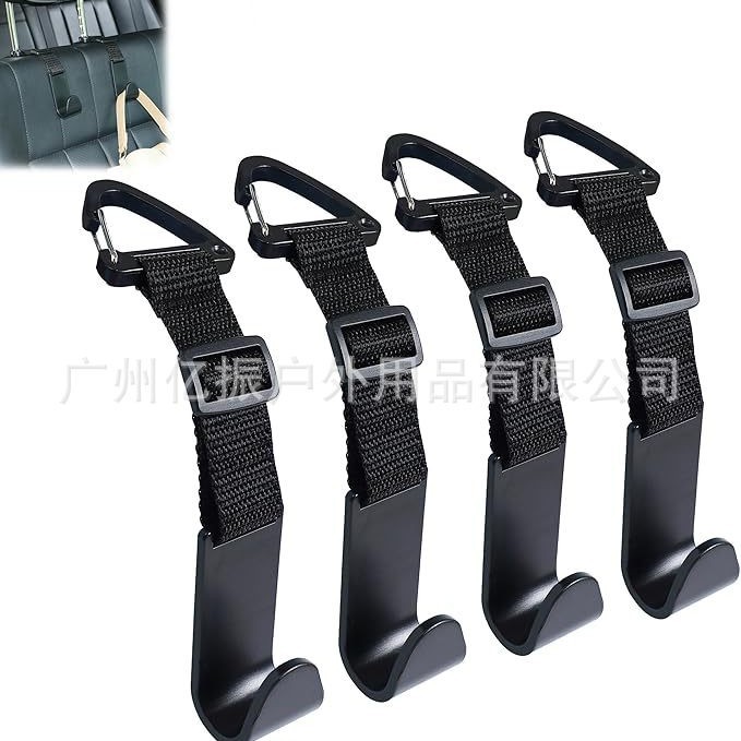 汽车用挂钩后座椅背隐藏挂钩车内挂物挂钩头枕座位靠背车载小挂钩