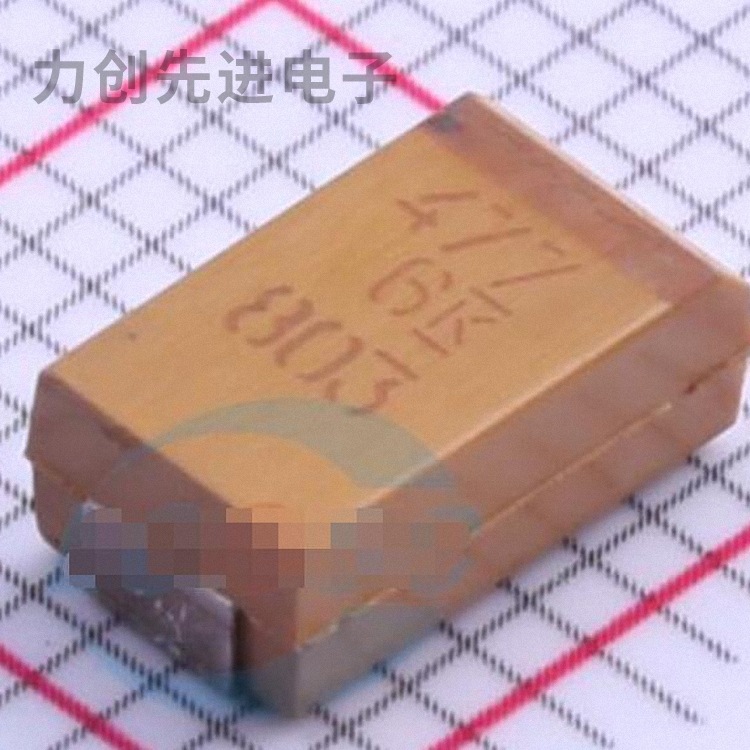 T491D477K006AT 参数 470uF(477) ±10% 6.3V 钽电容