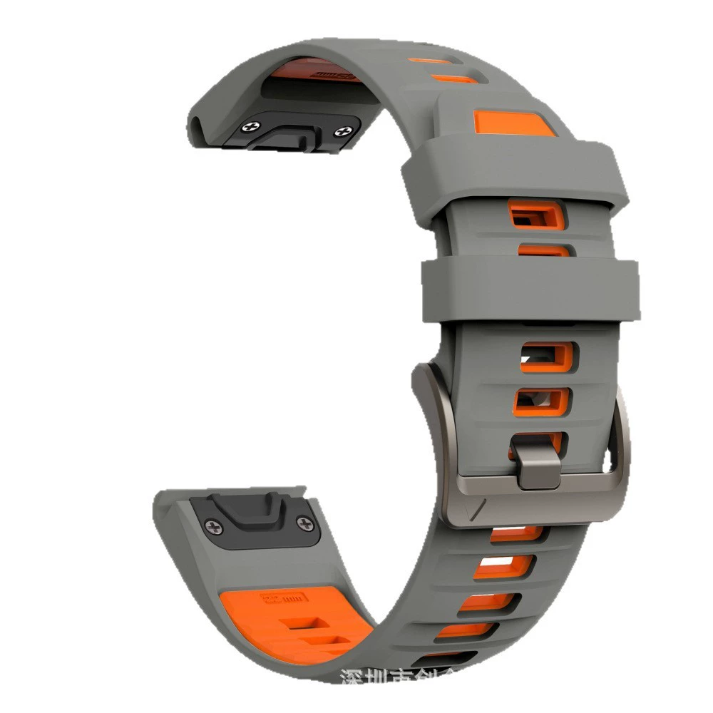 Подходит для Garmin Fenix8 официальный ремешок Fenix8 8-го поколения 43/47/51мм быстрый разбор силиконовый ремешок
