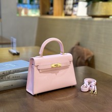 高级感二代凯莉包mini女包2025春夏新款单肩斜挎手提包小包包女