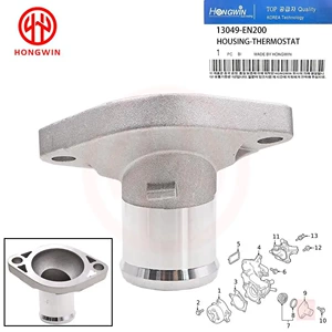 Suitable for Nissan coolant thermostat housing 13049-EN200 L