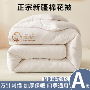 Xinjiang Cotton Quilt for Autumn and Winter, Single-Person Cotton Quilt for Spring and Autumn, Cotton Batting, Air Conditioning Quilt, Cotton Padding