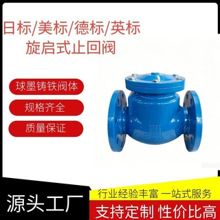旋启式止回阀 H44T铸铁硬密封升降式国标英标德标日标美标止回阀