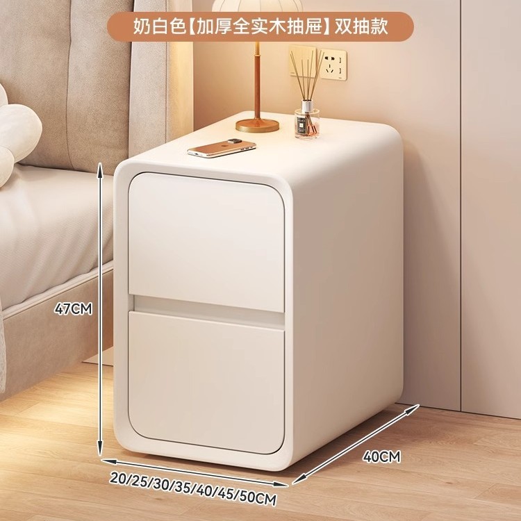 45*40*47cm 유백색, 완전 조립 [원목 서랍 + 고양이 발톱 가죽 + 고밀도 보드 프레임]