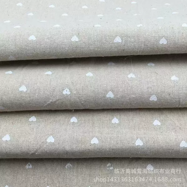 Льняной (маленькое белое сердце)