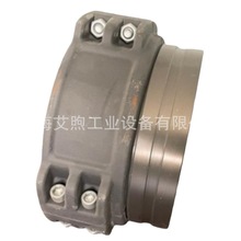 DN2817三片式10寸工业软管胶管安全管卡夹箍 EN14420-3抱箍管夹