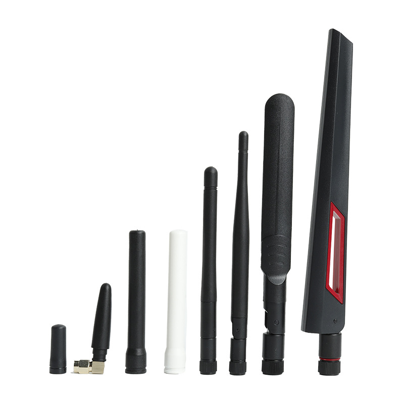 2.4G / 5.8g antena wifi de doble banda ZigBee Bluetooth varilla de goma omnidireccional pequeña antena externa plegable 5G image 6