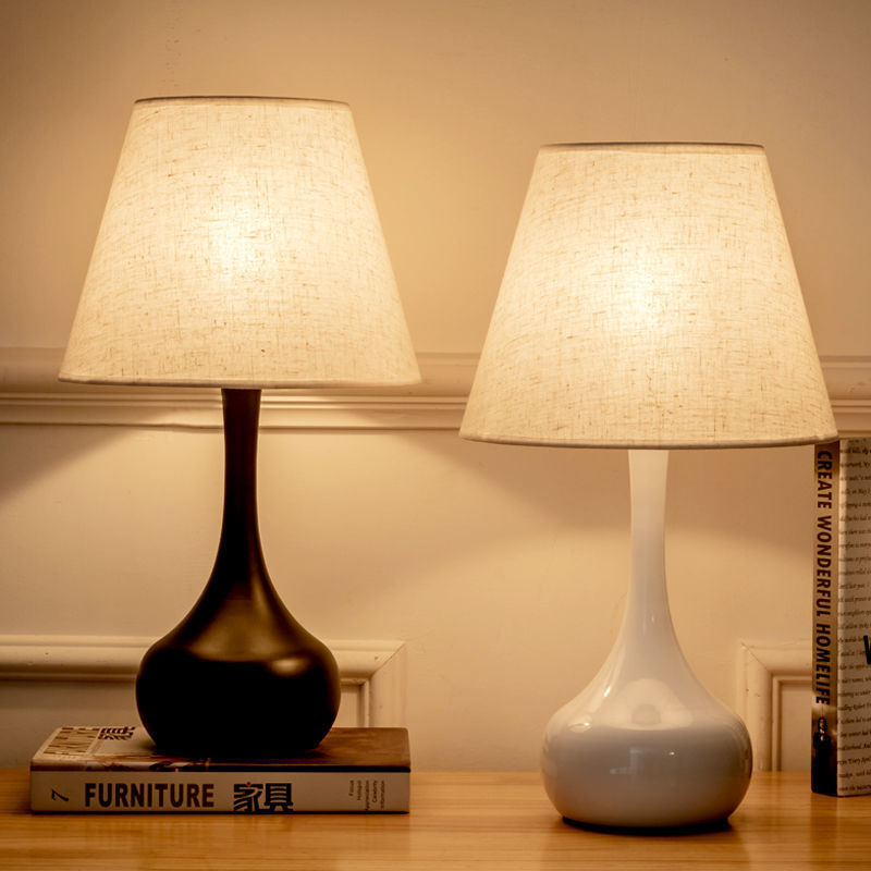 Table Lamp Bedroom Bedside Lamp Nordic American Modern Minimalist Bedside Table Living Room Ikea Touch Creative Remote Control Lamp
