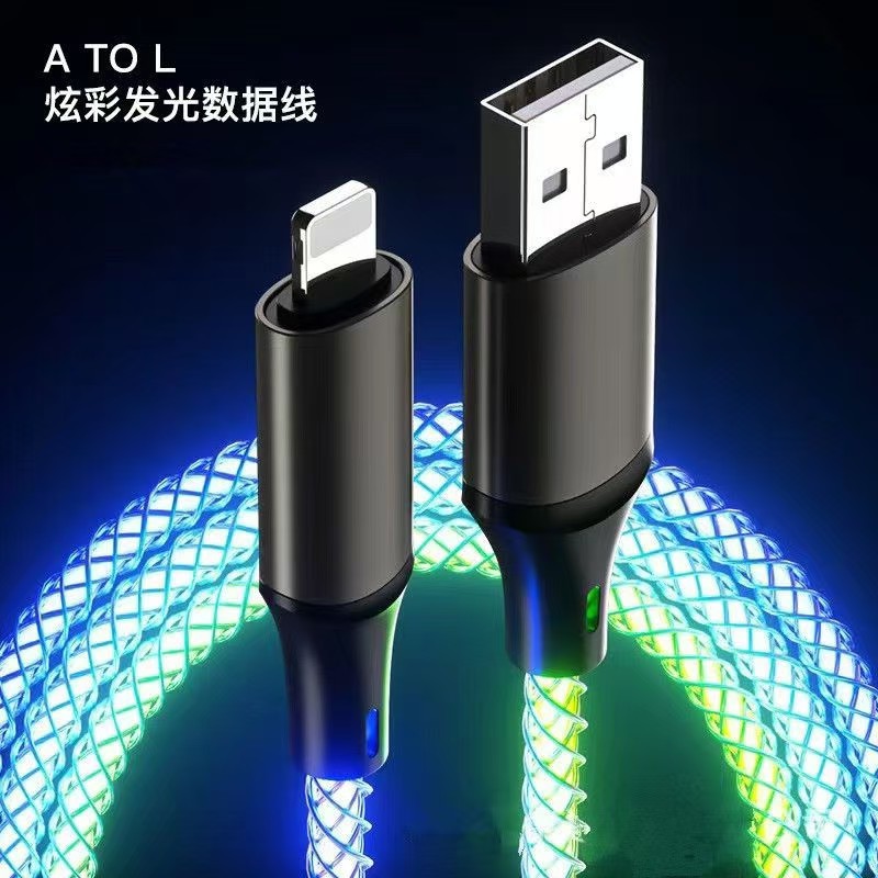 1 m RGB colorido gradiente USB-Apple