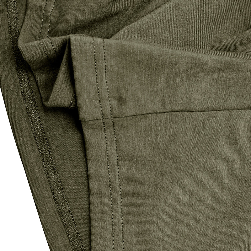 Men's Polo Shirt Long Sleeve Solid Colour Autumn Winter Style_voghion.com