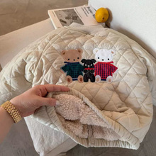 加绒加厚~儿童棉衣2024秋冬男女儿童卡通棉衣宝宝刺绣棉夹克