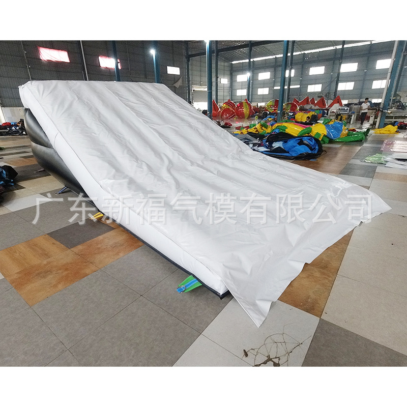 高质量户外大型BMX自行车安全着充气安全气垫陆坡道特技训练气垫