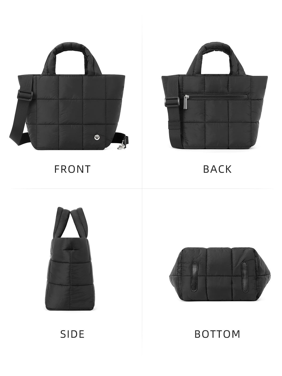 Borsa a tracolla trapuntata da donna per viaggi e sport_voghion.com